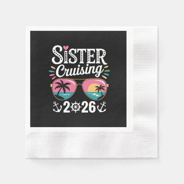 Sister Curising 2026 Napkin (Front)