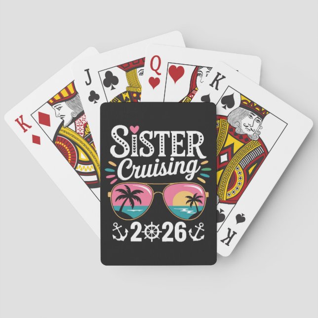 Sister Curising 2026 Playing Cards (Back)