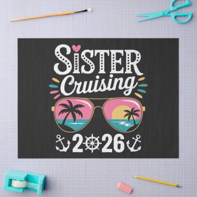 Sister Curising 2026 Tissue Paper (Craft)
