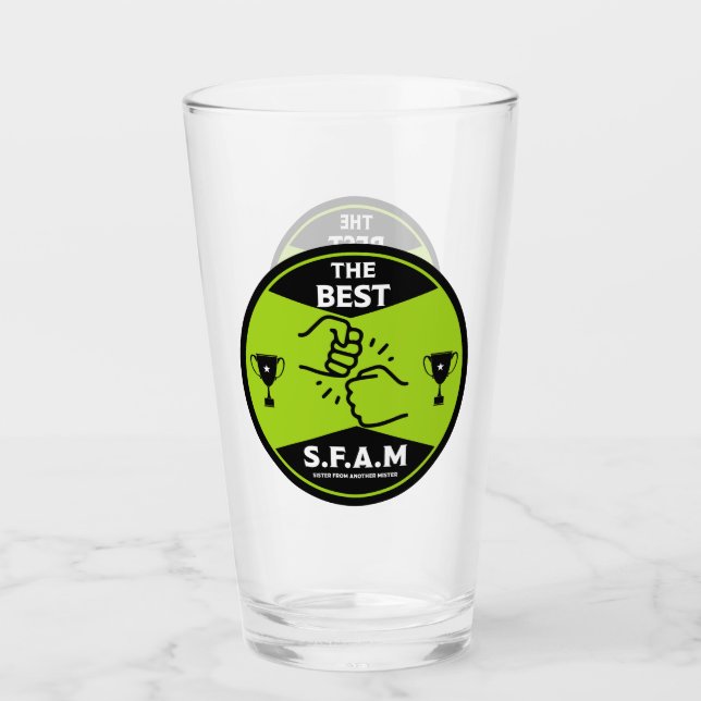 Sister From Another Mister Glass (Front)