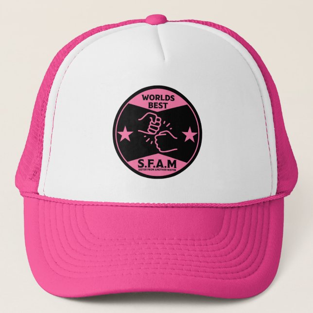 Sister From Another Mister Trucker Hat (Front)