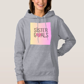 Sister goals girls t shirt