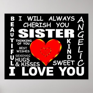 Sister I Love You Poster