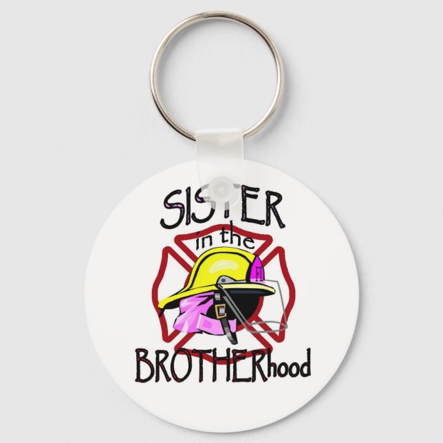 Sister in Brotherhood Key Ring (Front)