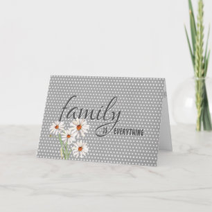 Sister-in-law Birthday Daisies On Polka Dots Card