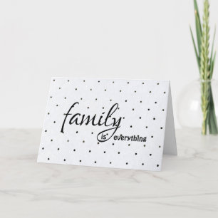 sister-in-law polka dot card
