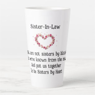 Sister-In-Law Sisters By Heart Coffee/Latte Mug