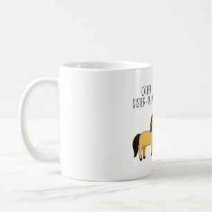 Sister In Law Unicorn Vs The Rest Morning Coffee Mug