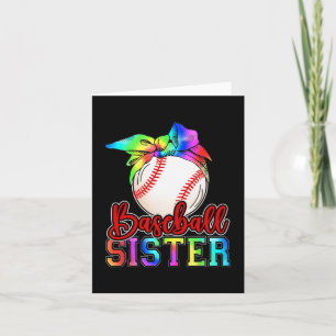 Sister Leopard Heart Mothers Day Girls Women Card