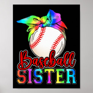 Sister Leopard Heart Mothers Day Girls Women  Poster