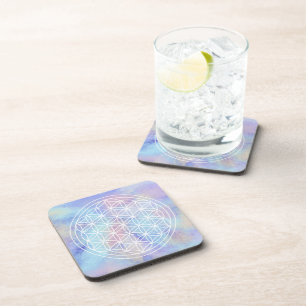 Sister Love – Sacred Geometry Flower of Life Coaster