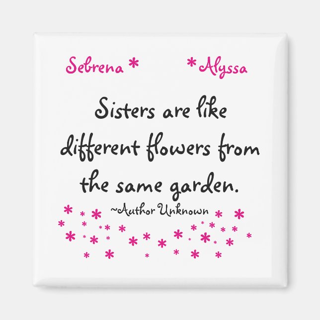 Sister Magnet (Front)