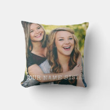Sister Memorial Pillow – Forever in My Heart