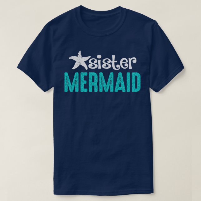 Sister Mermaid T-Shirt (Design Front)