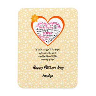 Sister Mothers Day  Magnet