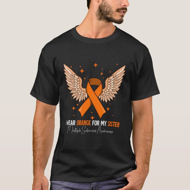Sister Multiple Sclerosis Awareness T-Shirt (Front)