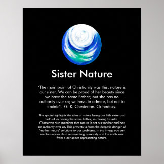 Sister Nature Poster