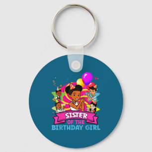 Sister Of Birthday Girl Gracie Nk Doll Family Deco Key Ring