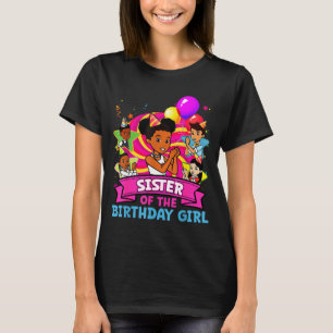 Sister Of Birthday Girl Gracie Nk Doll Family Deco T-Shirt