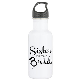Sister of Bride Black 532 Ml Water Bottle