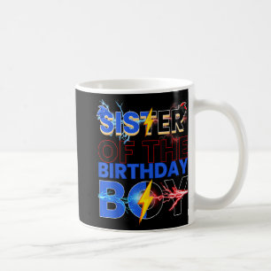 Sister Of The Birthday Boy Hedgehog Family Party D Coffee Mug