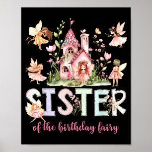 Sister of the birthday fairy magical girl matching poster