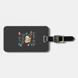 Sister of the Birthday Girls Sloth B-Day Party T-S Luggage Tag