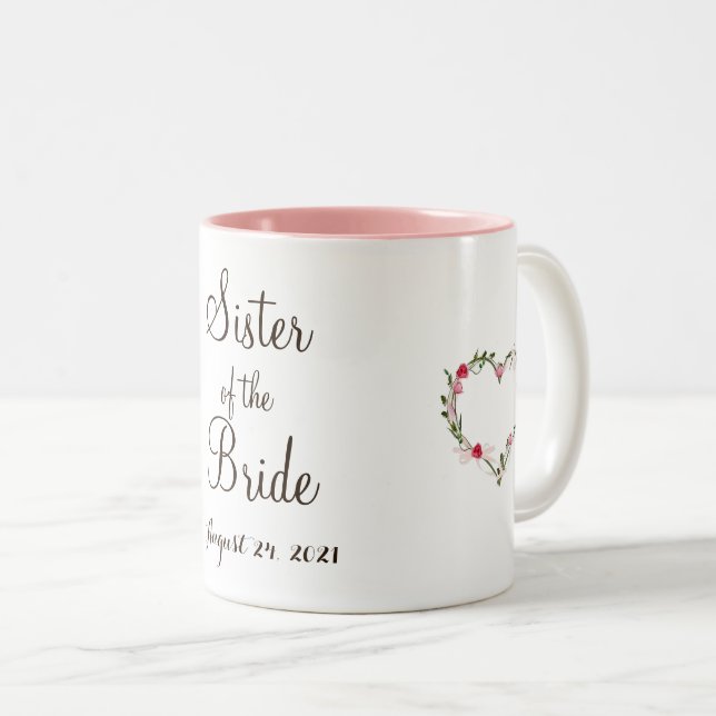 Sister of the Bride cup (Front Right)