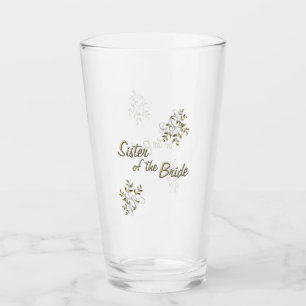 Sister of the Bride Glass