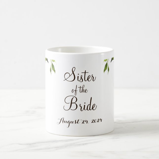 Sister of the bride Mug (Center)