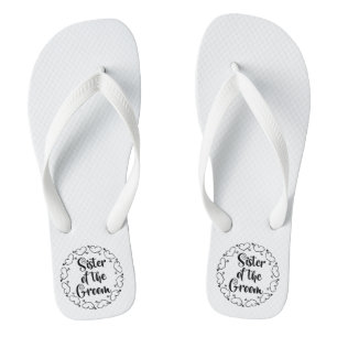 Sister of the Groom Flip Flops