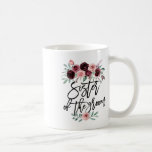 Sister Of The Groom Wedding Inlaw Bridesmaid Honou Coffee Mug<br><div class="desc">Sister Of The Groom Wedding Inlaw Bridesmaid Honour Attendant</div>