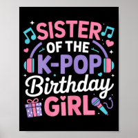 Sister of the k-pop birthday girl kpop korean