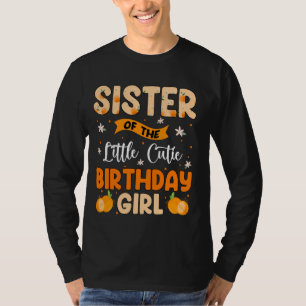 Sister of The Little Cutie Birthday Girl Sweet One T-Shirt