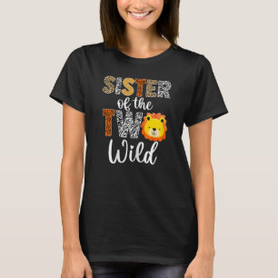 Sister of the Two Wild Baby Lion 2nd Birthday Boy T-Shirt