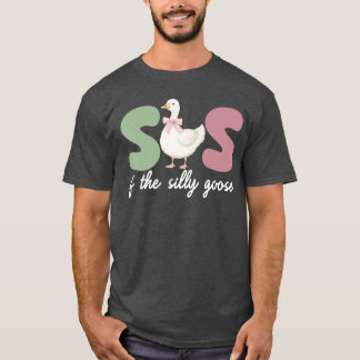 Sister ofhe Silly Goose 1st Frist Birthday Matchin T-Shirt