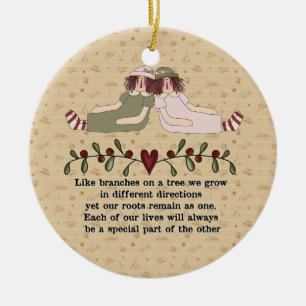 Sister Ornament poem