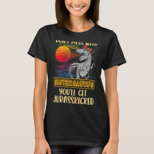 Sister Rex Dinosaurs  Mummy Saurus T-Shirt