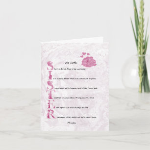 Sister Sentiment card