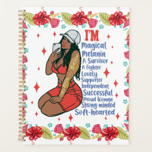 Sister Sistas Black Women Melanin Woman Sis Magic Planner