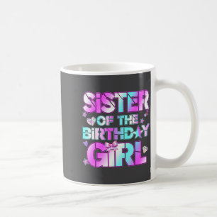 Sister The Birthday Girl Kp Family Birthday Party  Coffee Mug