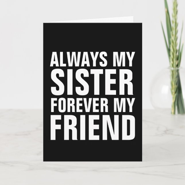 SISTER THINKING OF YOU CARDS (Front)