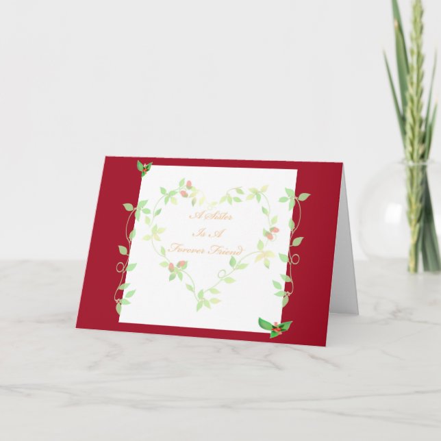 Sister Valentine Card (Front)