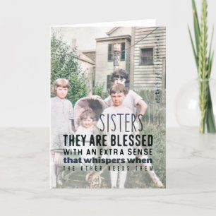SISTERLY LOVE Greeting Card