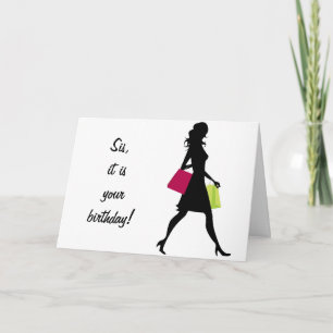 SISTERLY LOVE ON BIRTHDAY-YOU DERSERVE TO BE HAPPY CARD