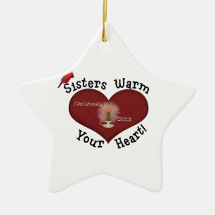 Sisters 2013 Candle Christmas Ornament