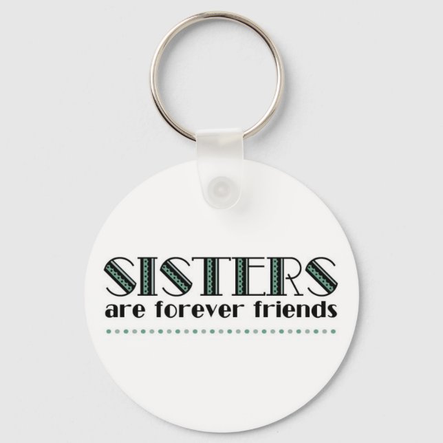Sisters 2green key ring (Front)