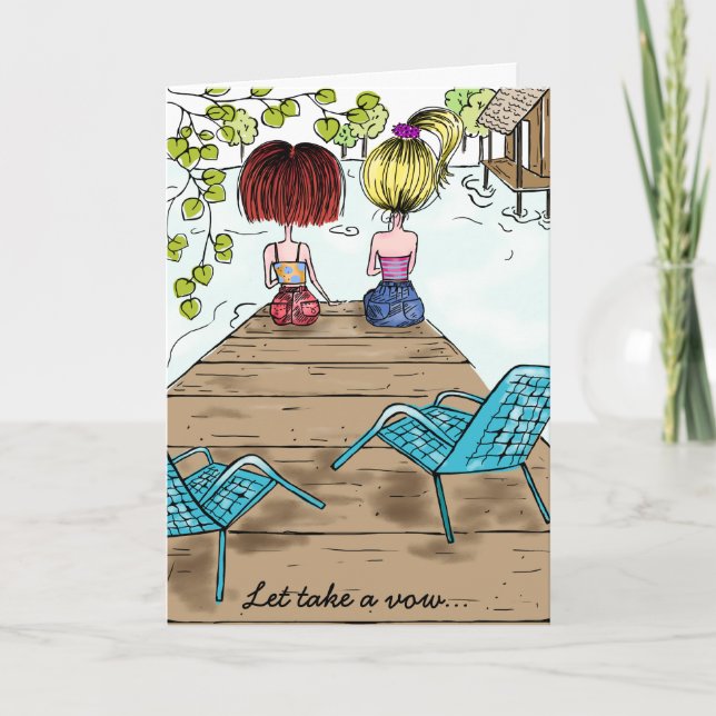 Sisters and friends card (Front)