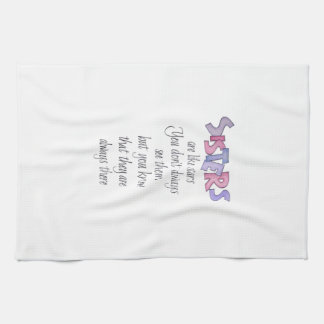 Sisters are like Stars Tea Towel