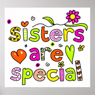 Sisters are Special Poster